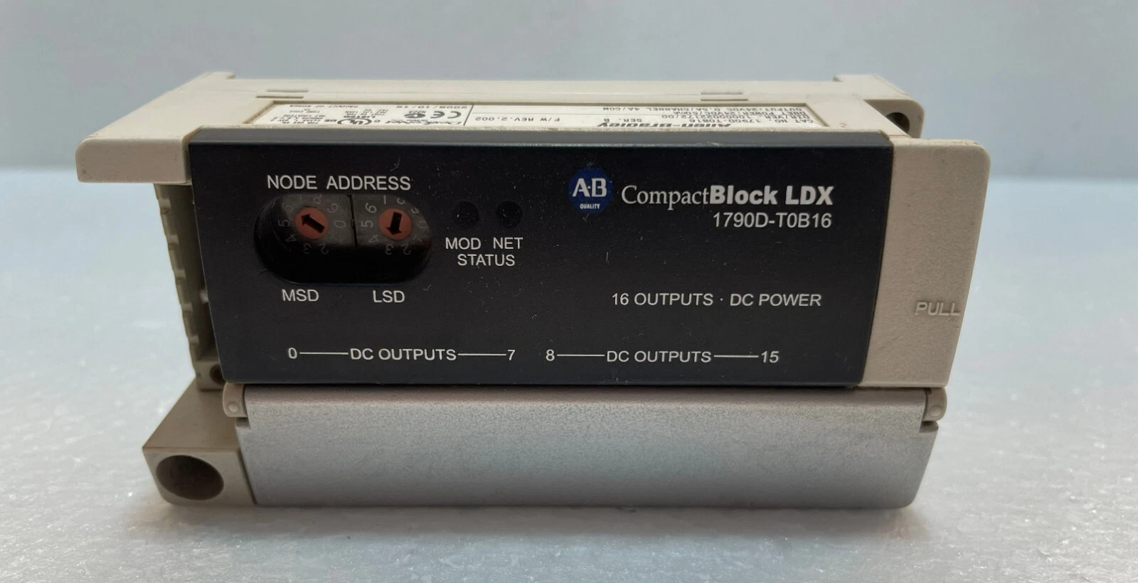 Allen Bradley Compact Block LDX 1790-T0B16 Ser. A 1790-T0B16 (LOT OF 2 PCS)