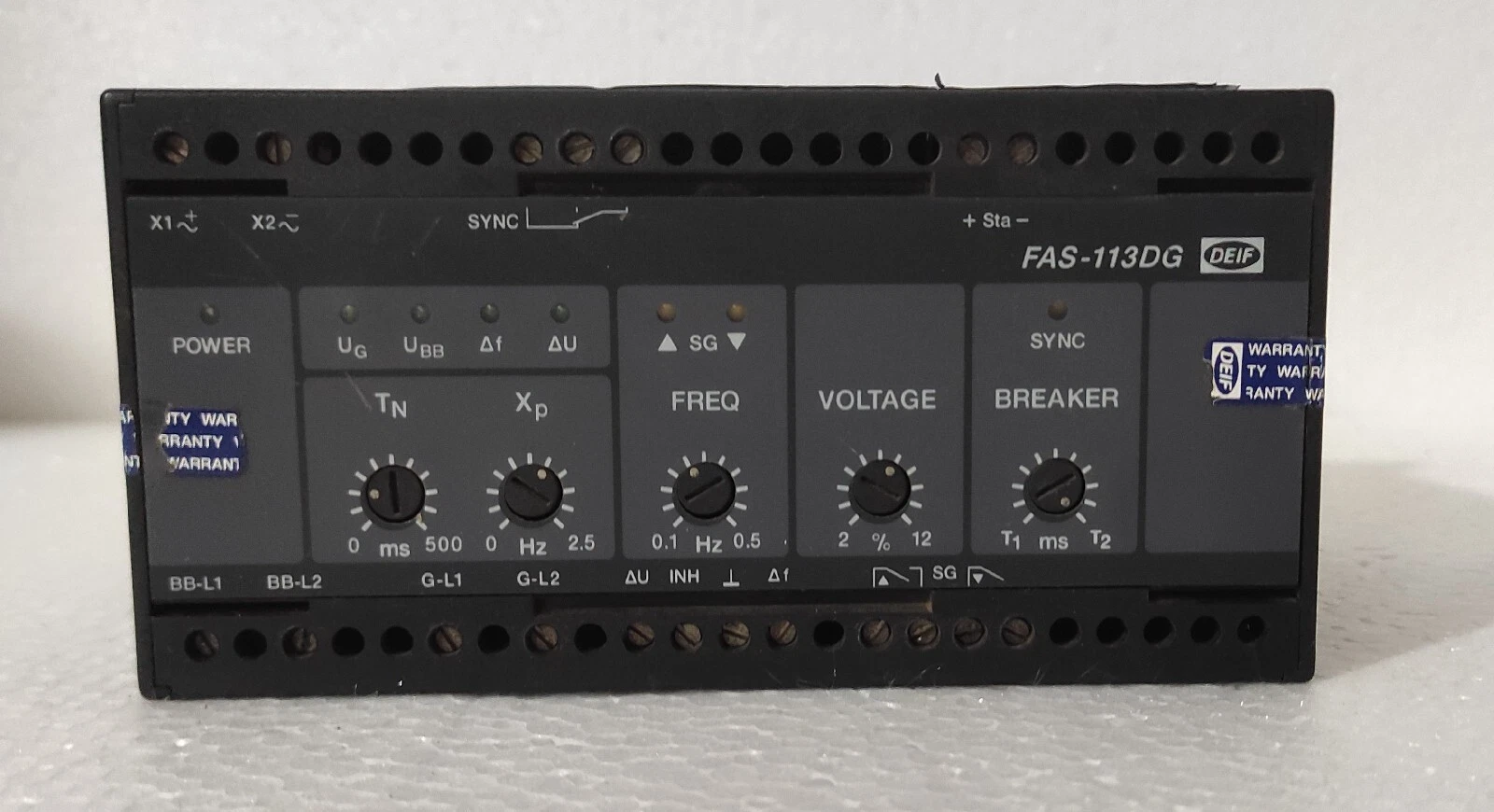 Deif fas113dg / fas-113dg Synchronize Controller