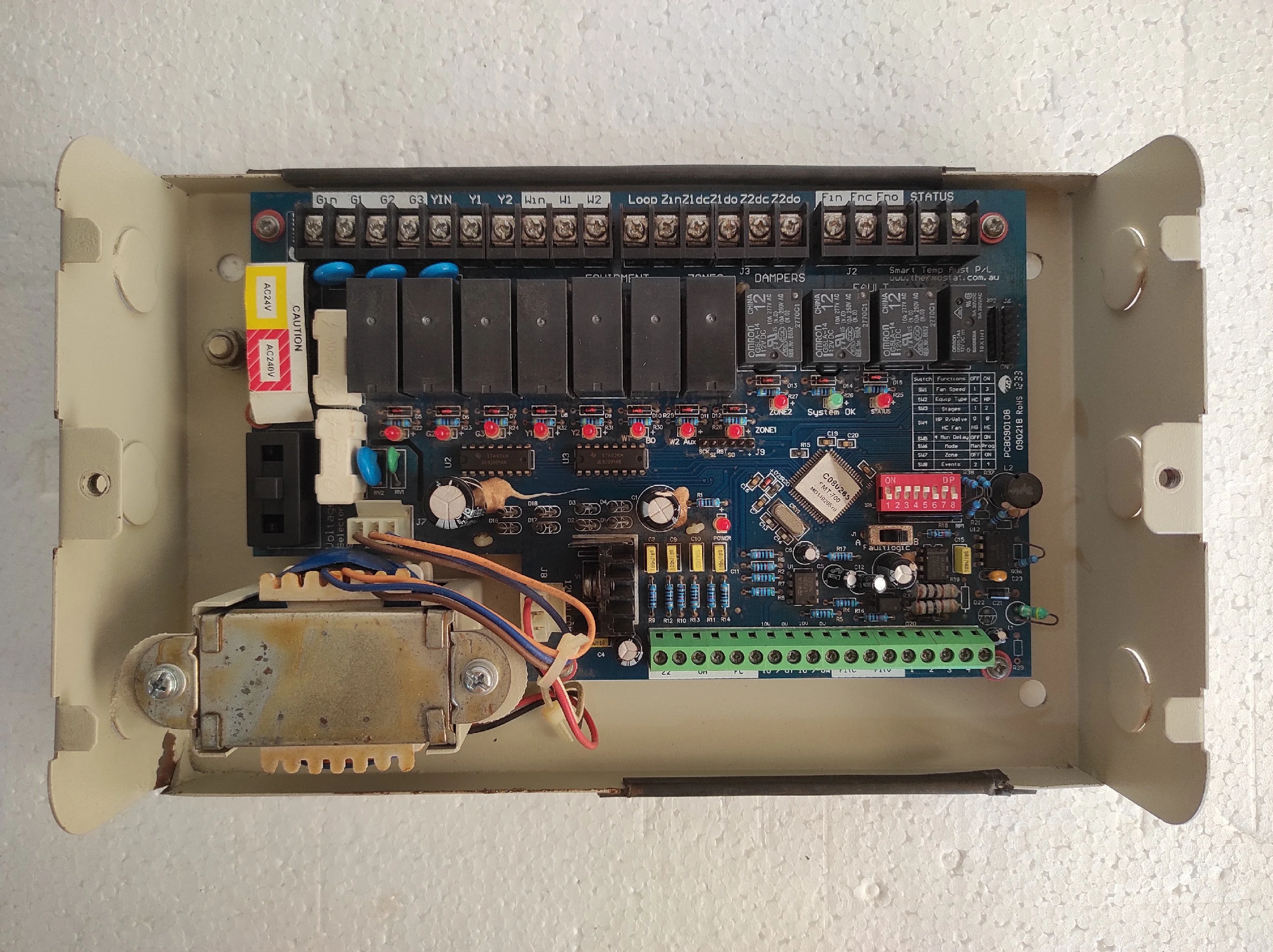 Smart Temp SMT-700 Elegance Multifunction Thermostat PCB
