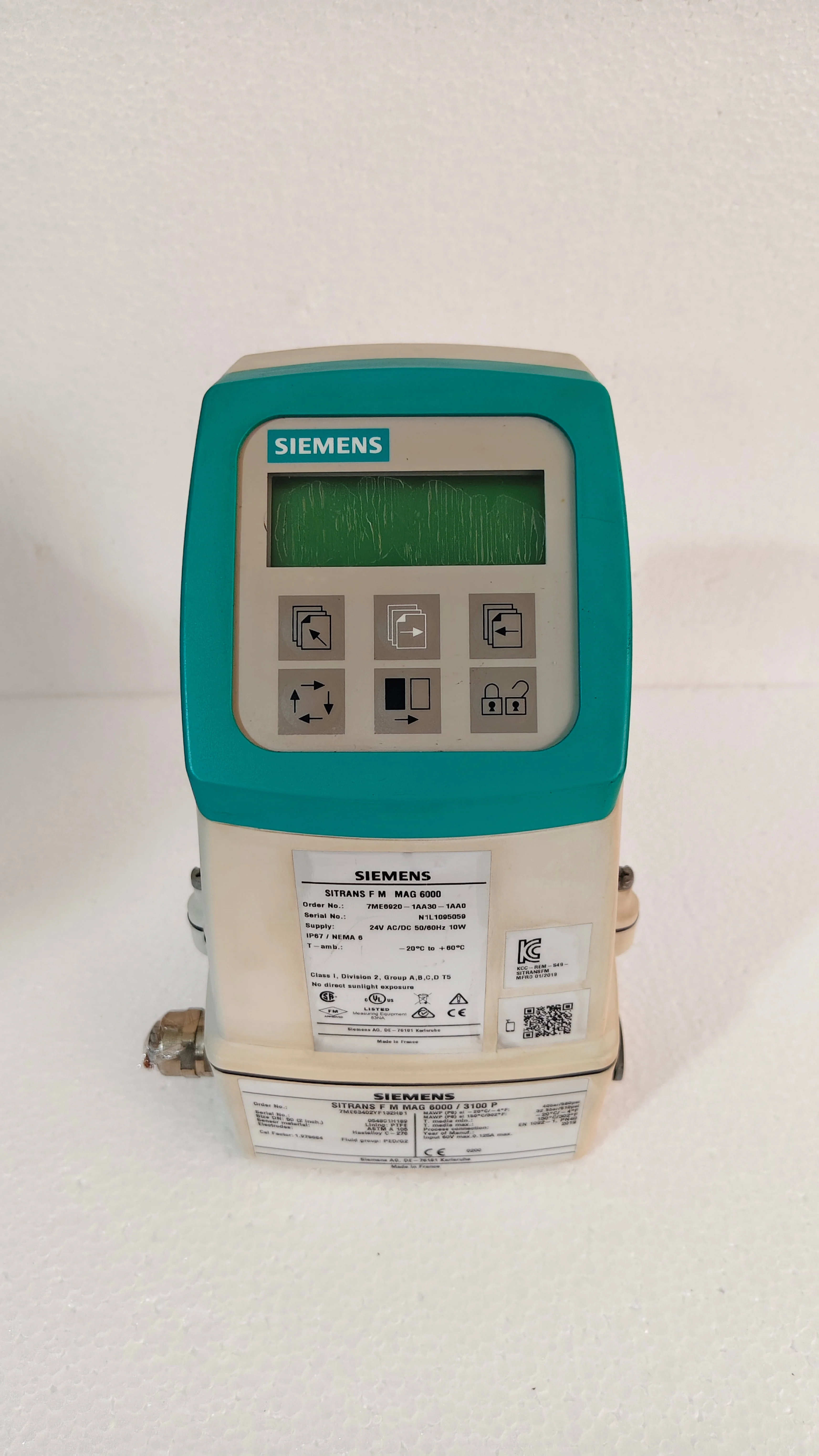 Siemens Sitrans F M MAG 6000 7ME6920-1AA30-1AA0