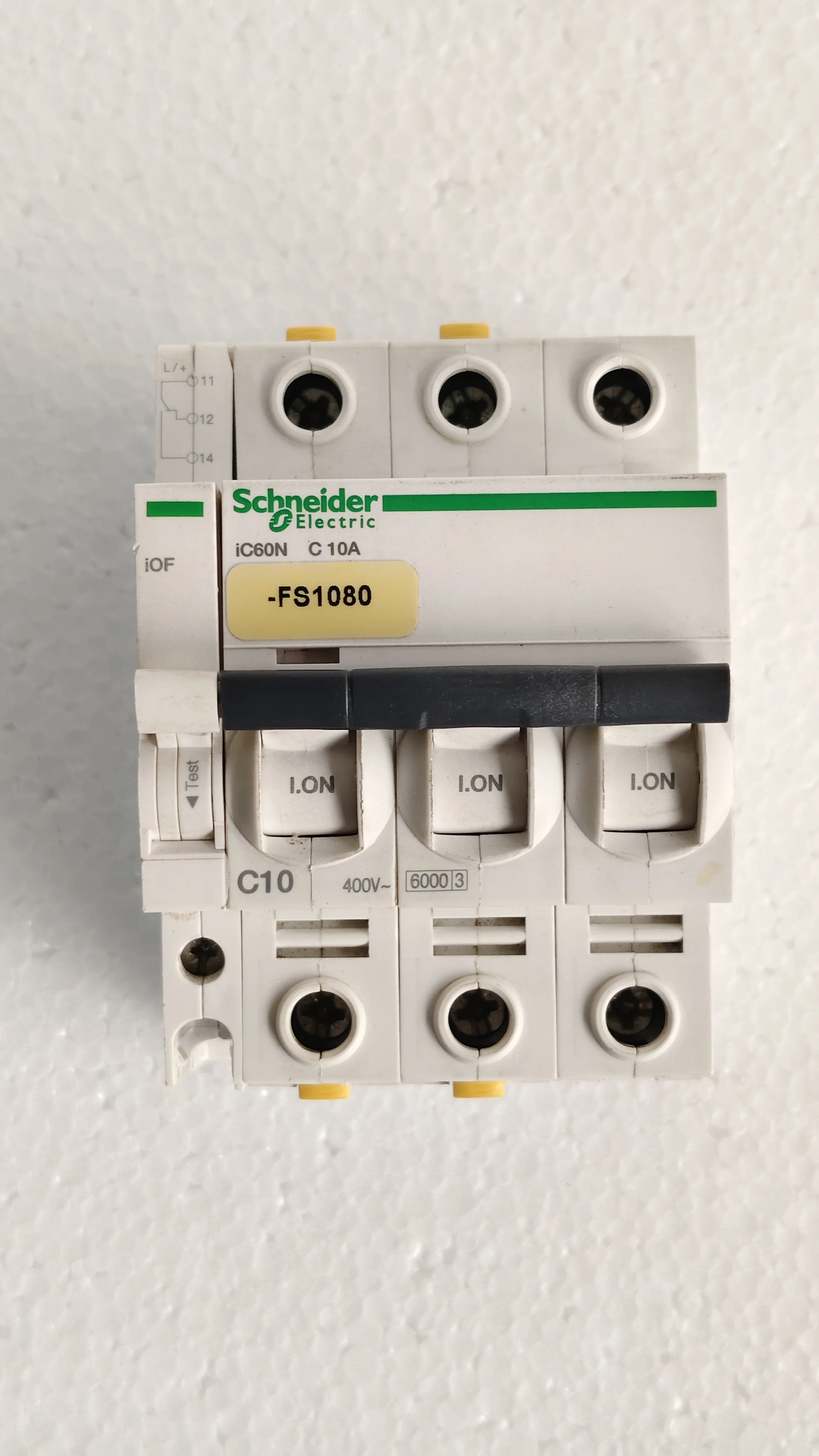 Schneider Electric IC60N C10A MCB Lot of 02 Pcs