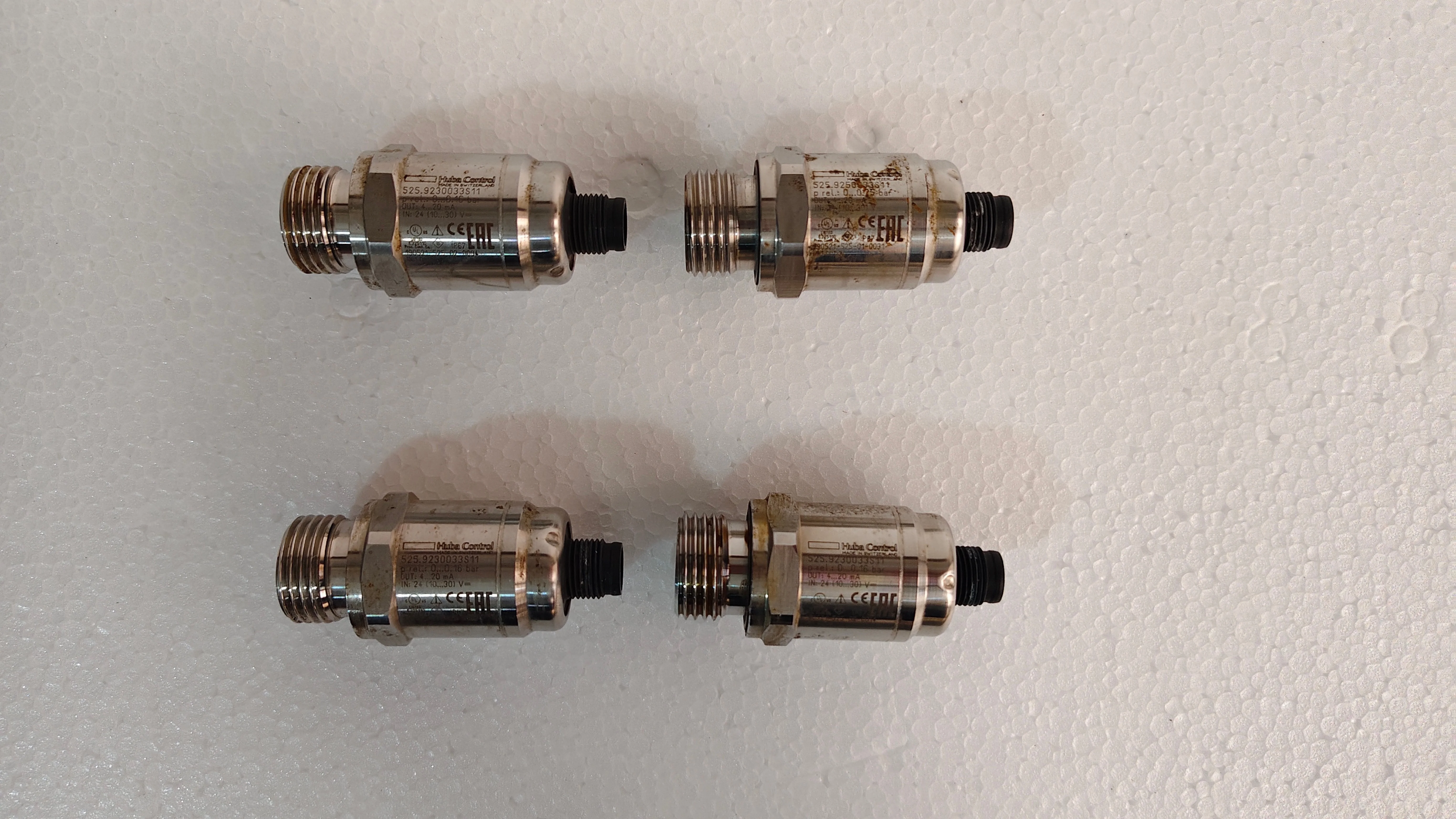 Huba Control 525.92330033S11 Pressure Transmitter 16 Bar