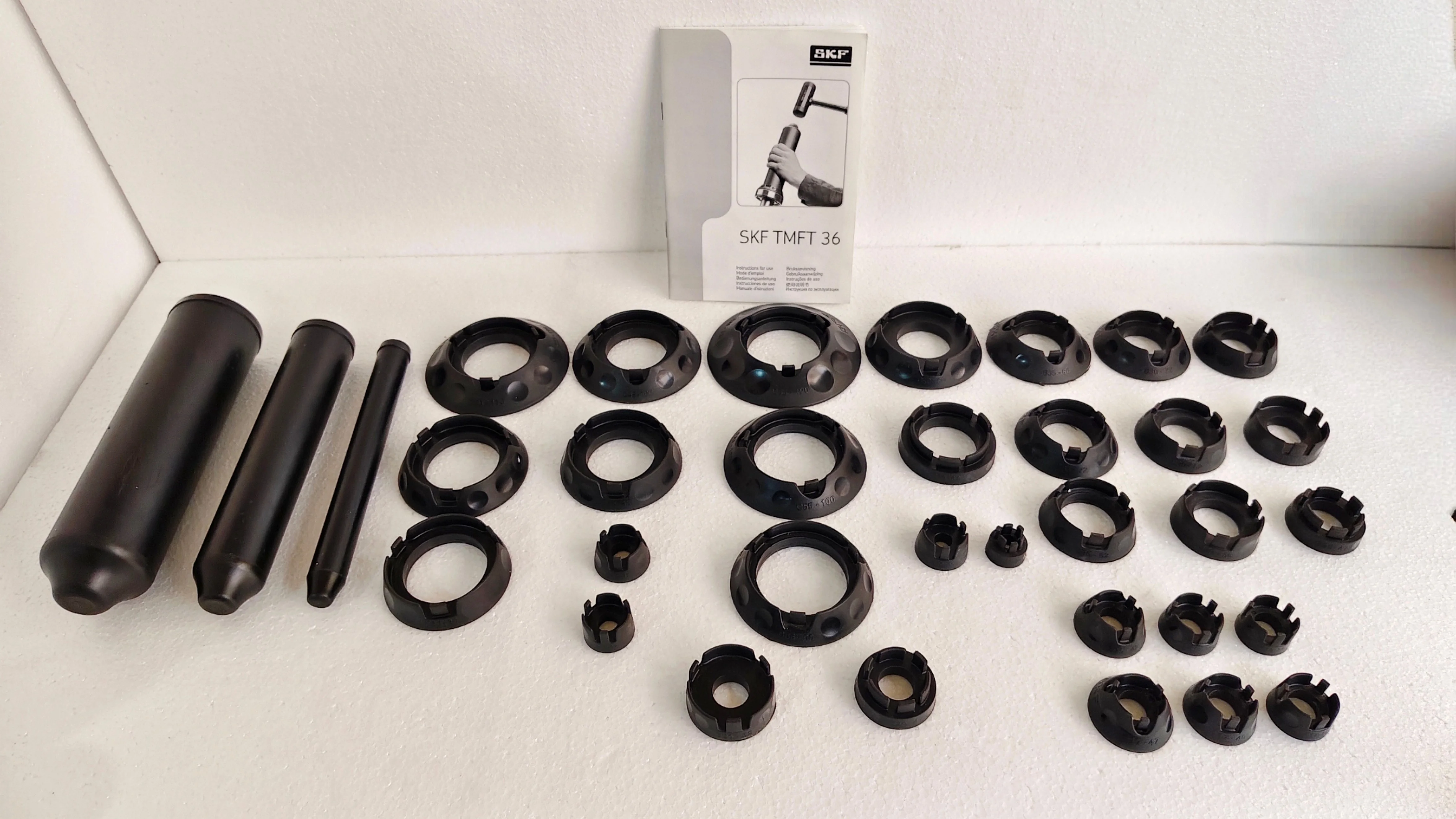 SKF TMFT 36 Bearing Fitting Tool Kit Without Hammer 31 Ring & 3 Sleeves