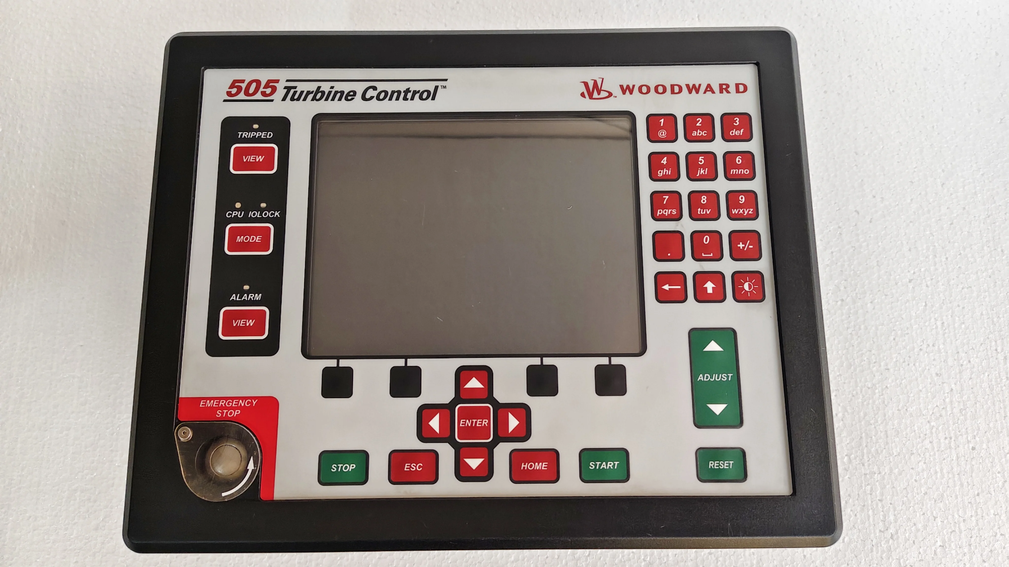 WOODWARD 505XT (HV-STD) TURBINE CONTROL GOVERNOR PART NO. 8200-1311 REV L