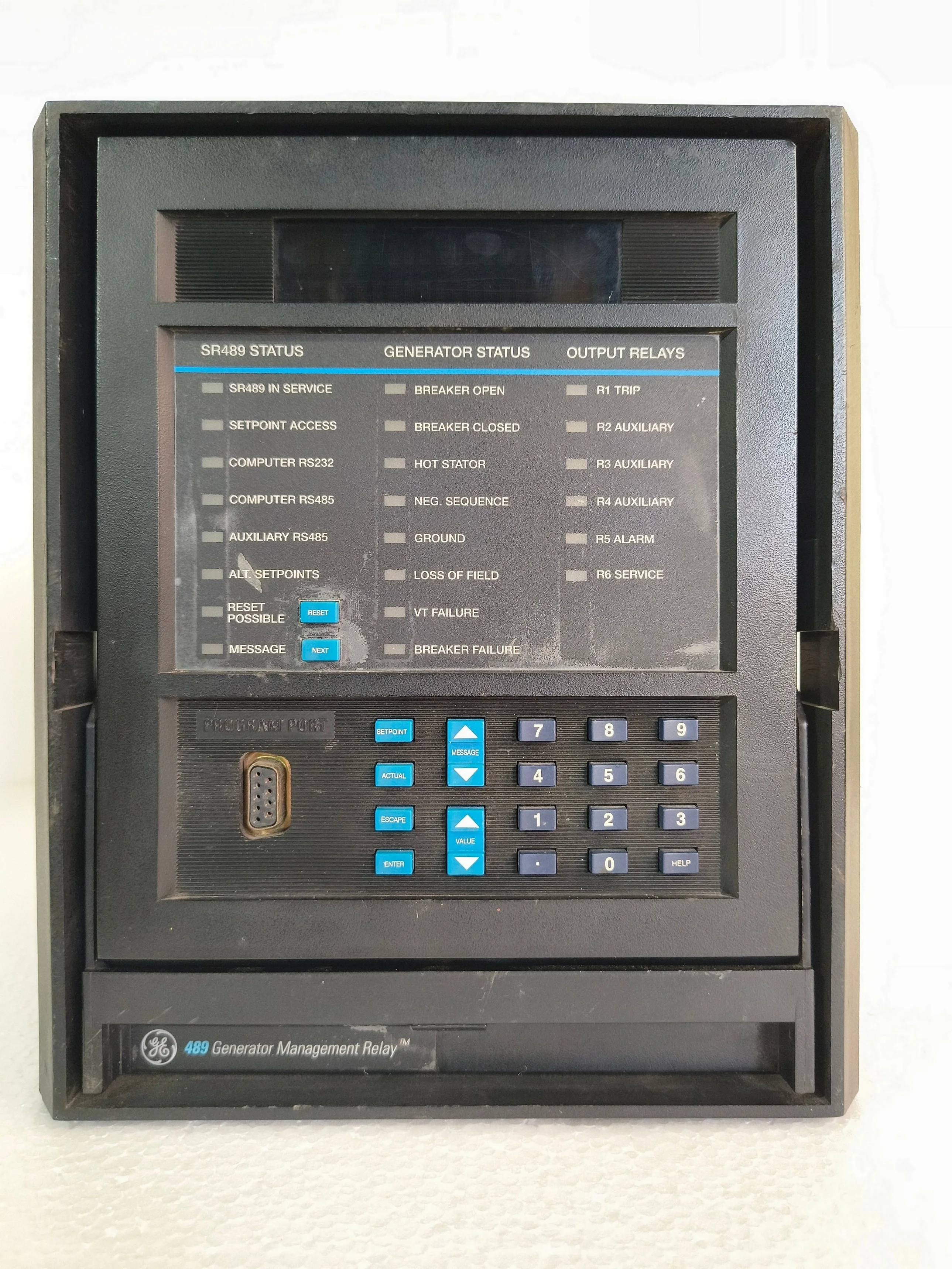 GE MULTILIN SR489-P5-HI-A20 GENERATOR MANAGEMENT RELAY