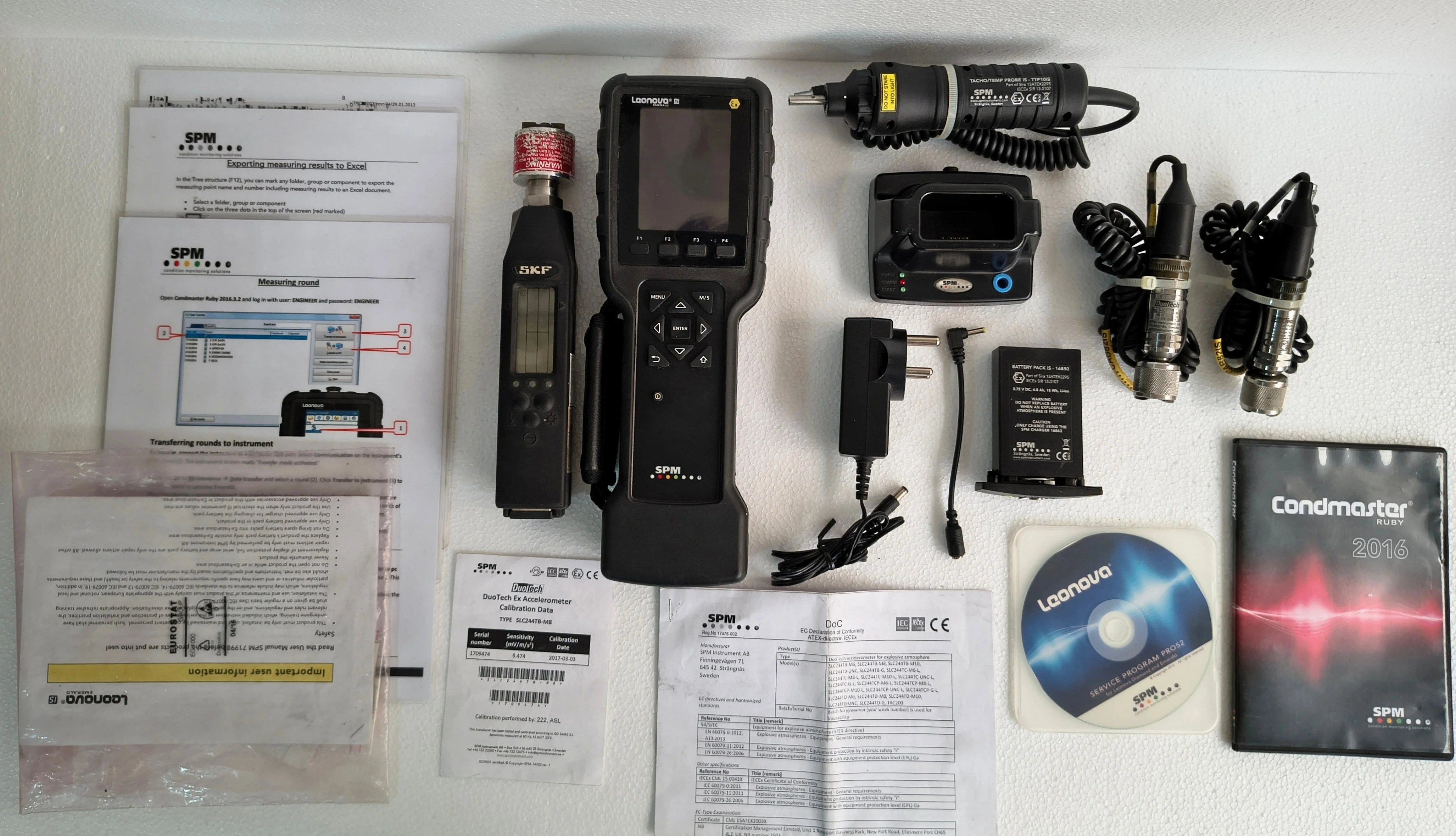 SPM LEONOVA EMERALD IS - EME600IS CONDITION MONITORING / VIBRATION METER