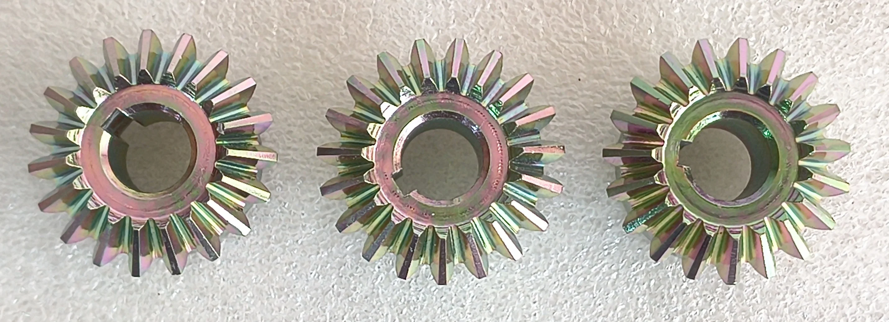 SCANJET TANK CLEANING 20056 CONICAL GEAR LOT OF 3 PIECES