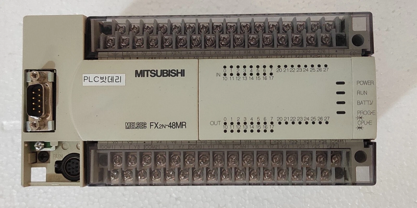 Mitsubishi MELSEC FX2n-48MR-ES/UL PLC Programmable Logic Controller