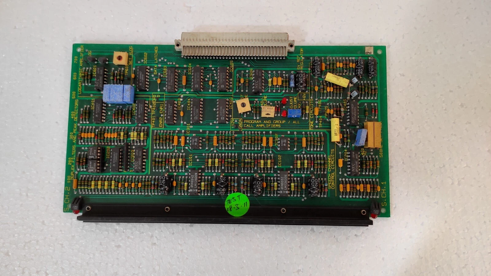 STENTOR 1236/2 PCB CARD 66050 VERSION A4