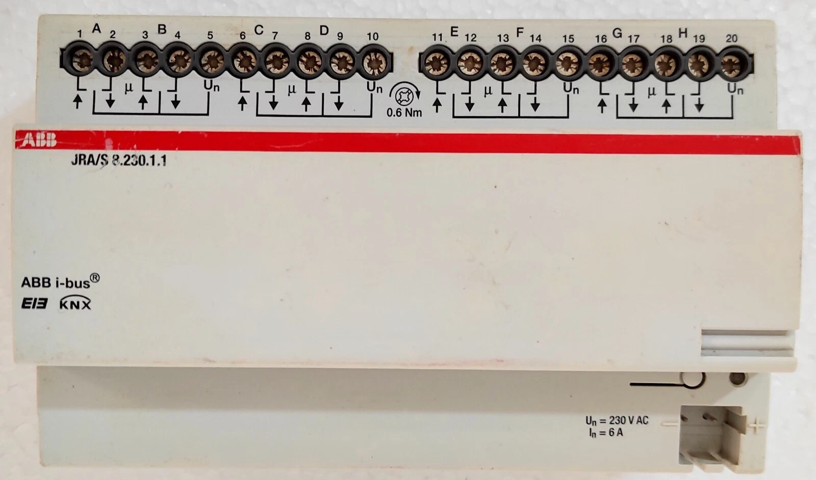 ABB I-Bus JRA/S 8.230.1.1 Roller Shutter Actuator 2CDG 110 131 R0011 /