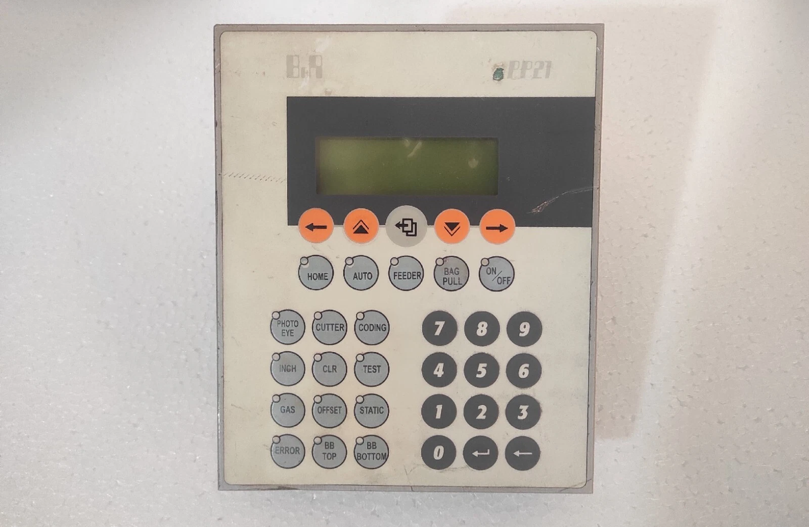 B&R PP21 4P0420.00-490 Power Panel LCD Display