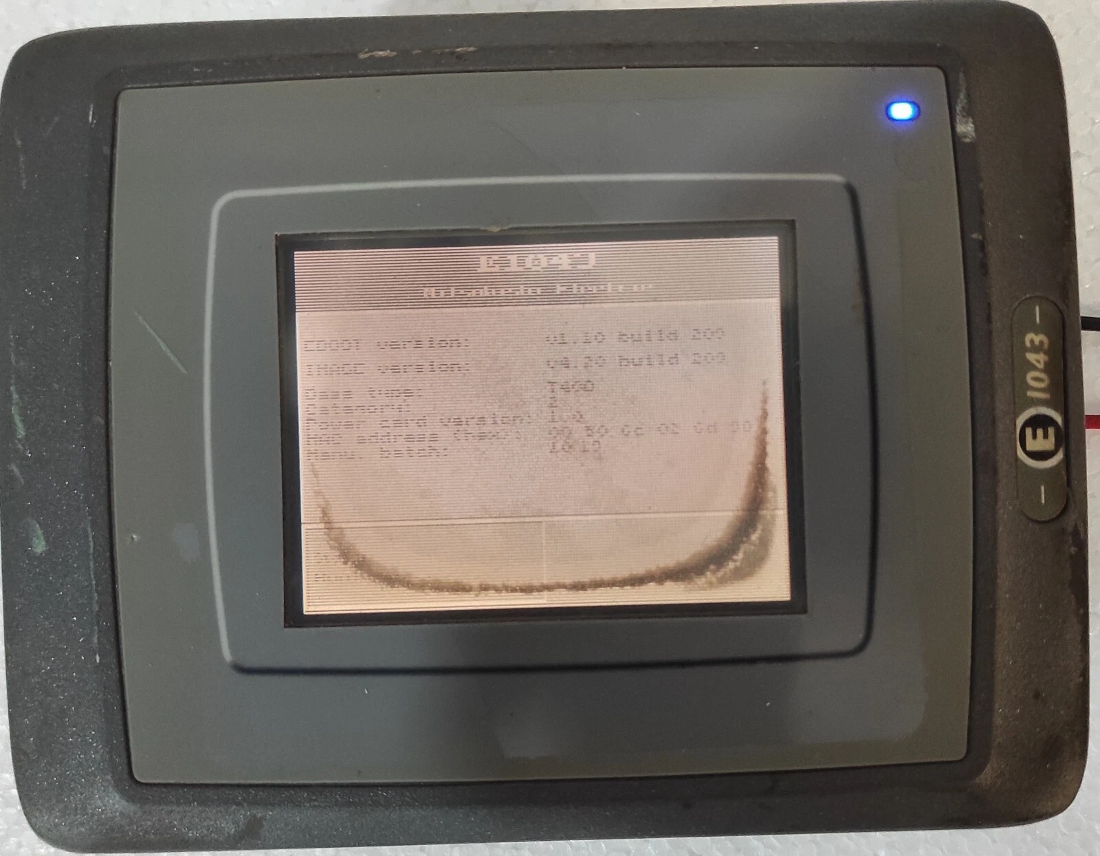Beijer E1043 Mitsubishi Beijer Electronics AB Type 06702 Display Operator Panel