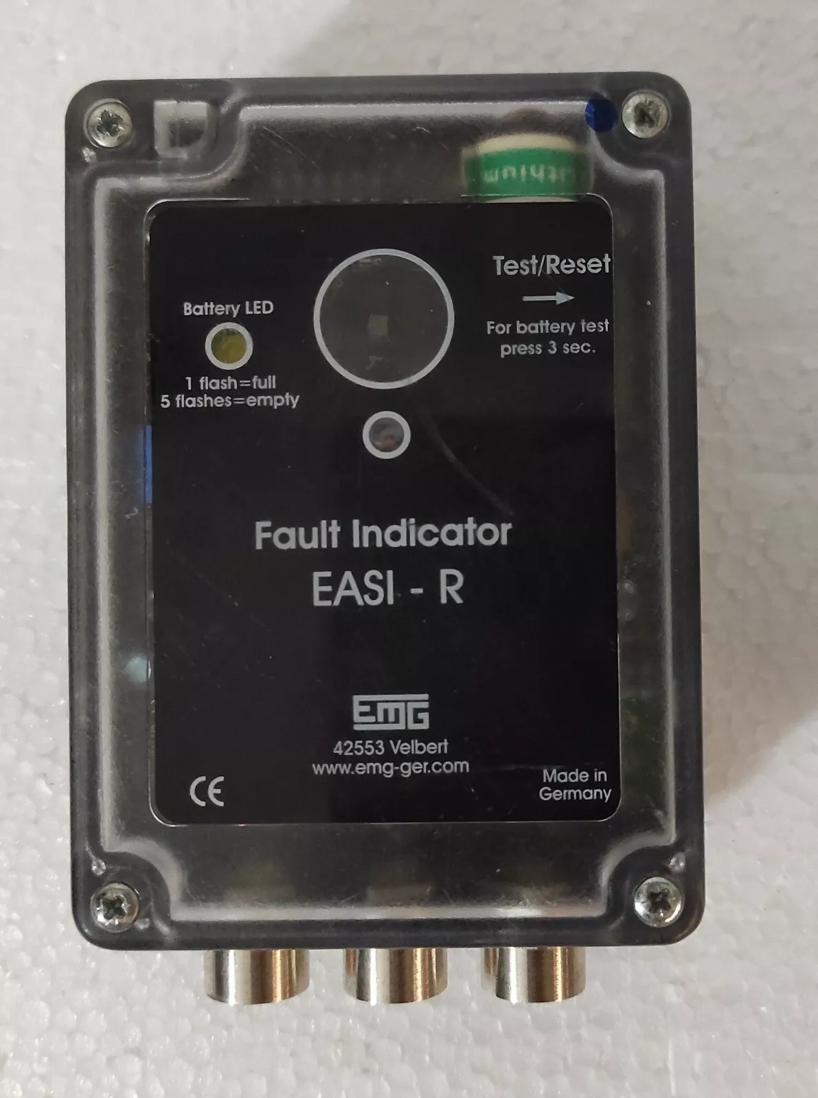 EMG EASI-R / EMG Electro-Mecnanik EASI-R Fault Indicator With Battery LED