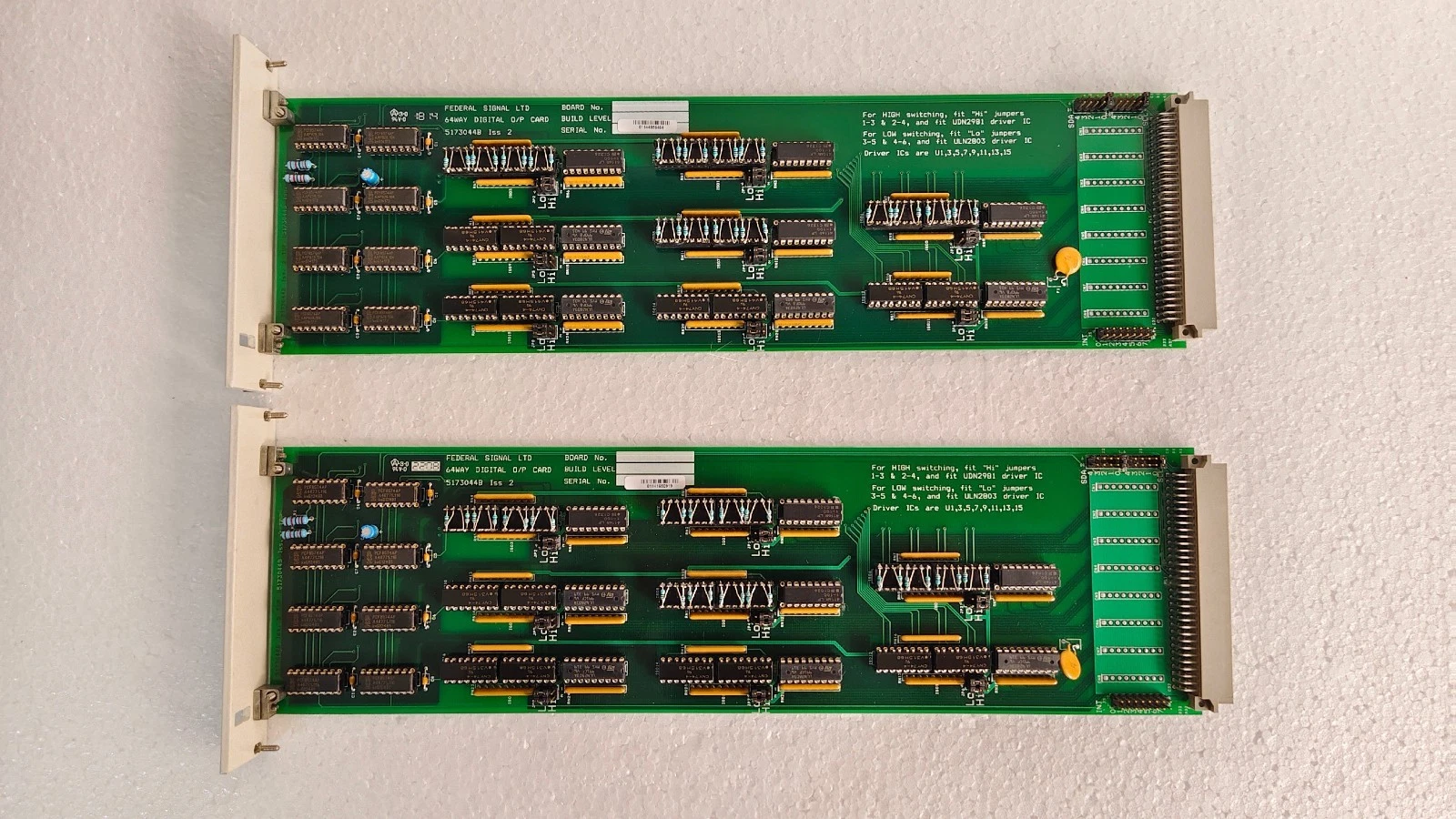 Federal Signal 64 Way Digital Input Output Card