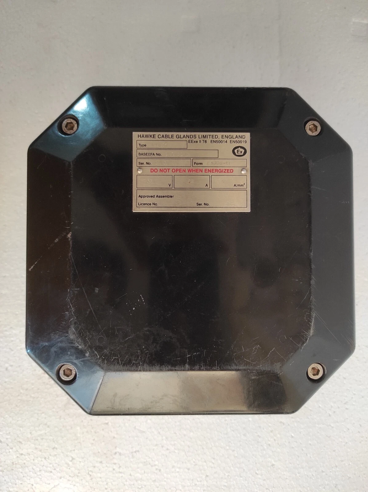 Hawke pl620 / PL620 Enclosure 550V 12A Junction Box Standard