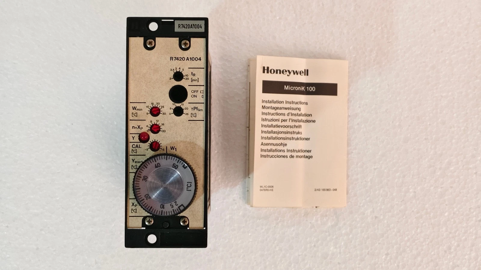 Honeywell r7420a1004 / R7420A1004 Microink 100 Temperature Controller