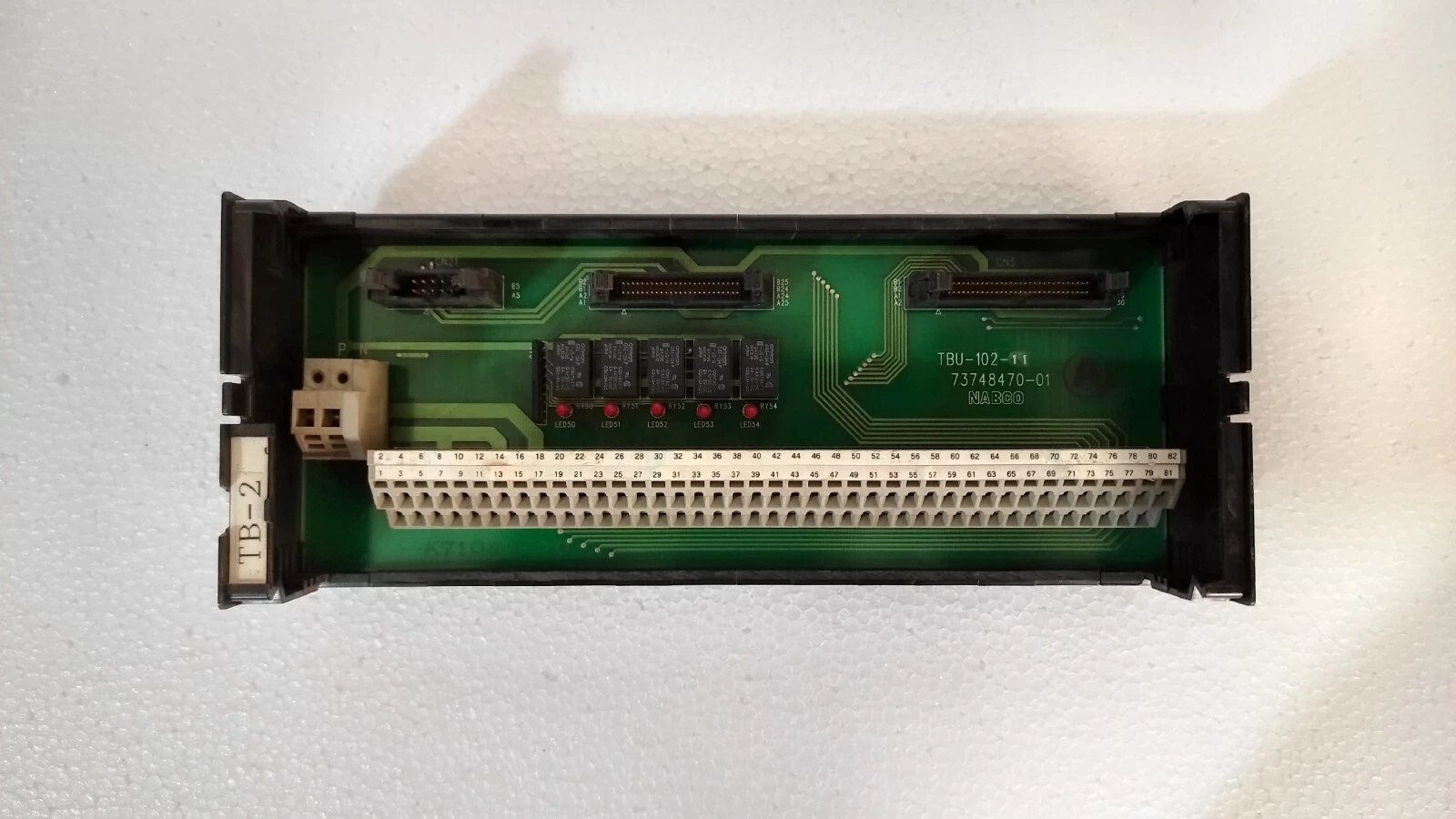 Nabco 73748470-01 / TBU-102-11 PCB Nabco System PCB