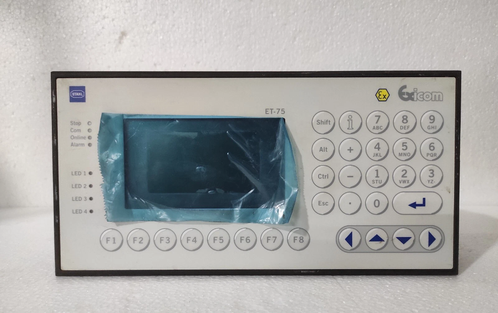R.Stahl Exicom ET-75-RS422 Hmi Operator Terminal