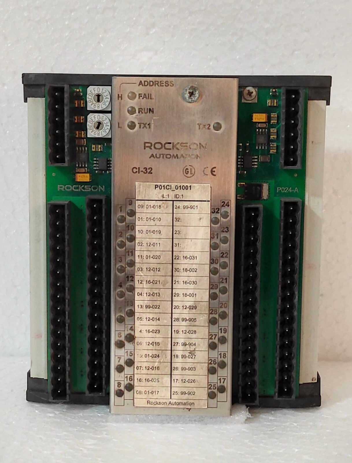 Rockson Automation CI-32 M001-2-G_M000893 Integrated Control And Monitoring