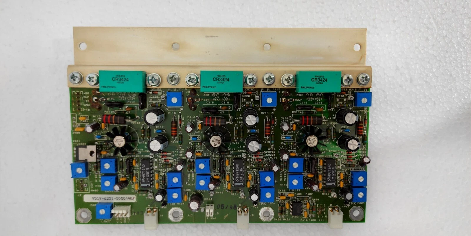 PCB Conrac Video Board 9519-6201-0000/AO / 9519 6201 0000/AO New