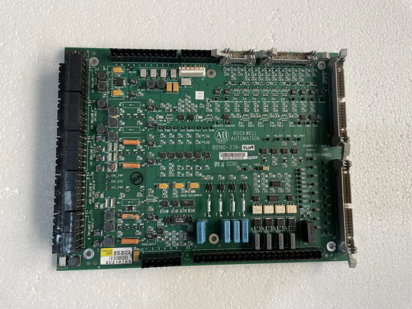 Allen-Bradley 80190-378-52/09 / 80190-379-02/9 PC Board