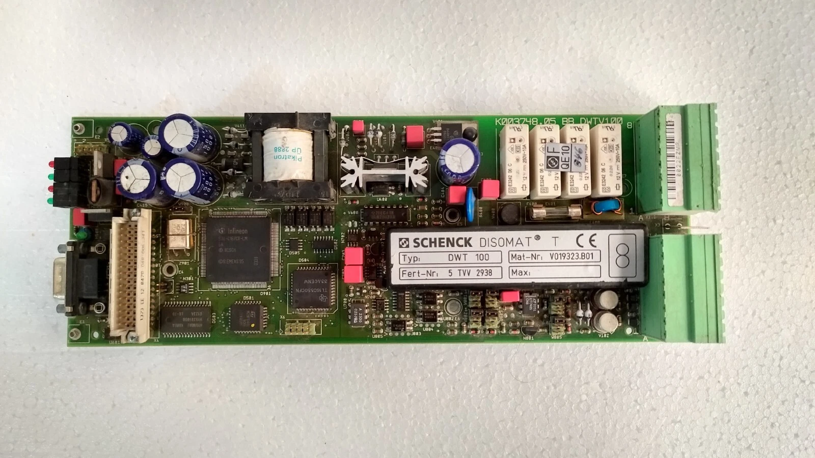 Schenck Process Disomat T DWT 100 / DWT100 PCB