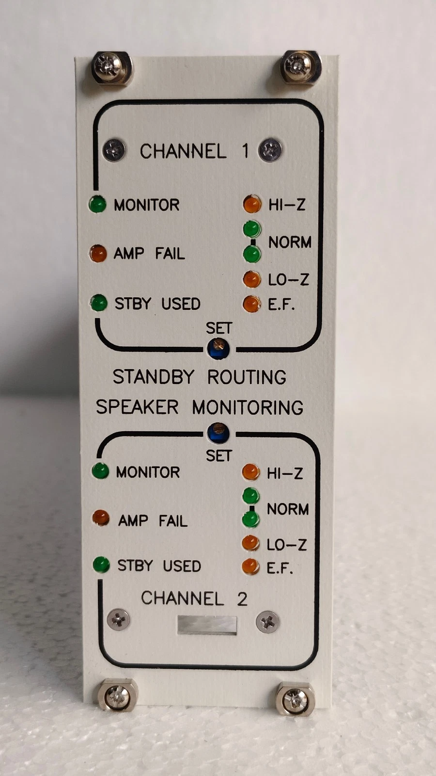 Federal Signal p-m250 / P-M250 Standby Routing Speaker Monitoring PCB #2