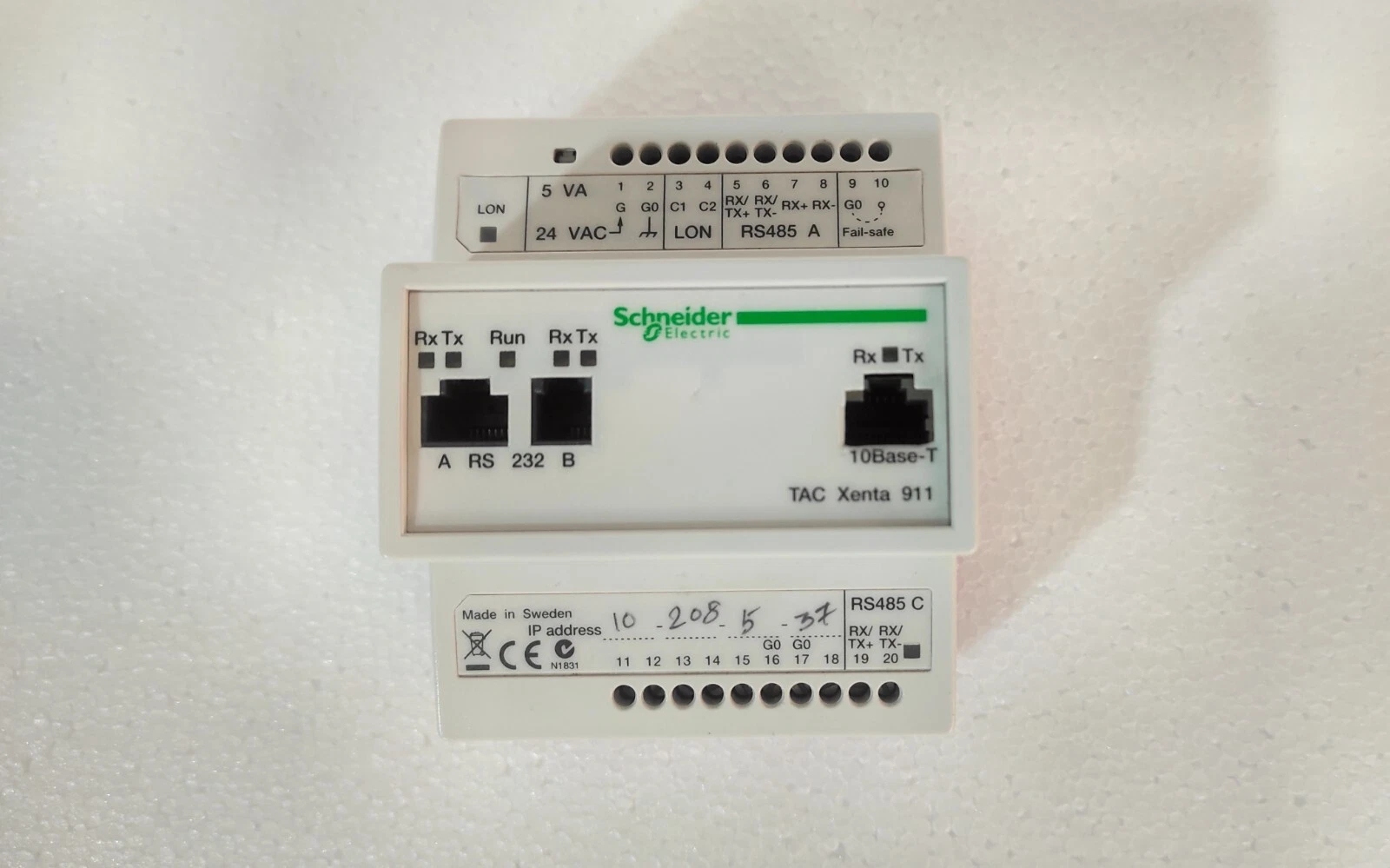 Schneider Electric TAC Xenta 911 Programmable Controller