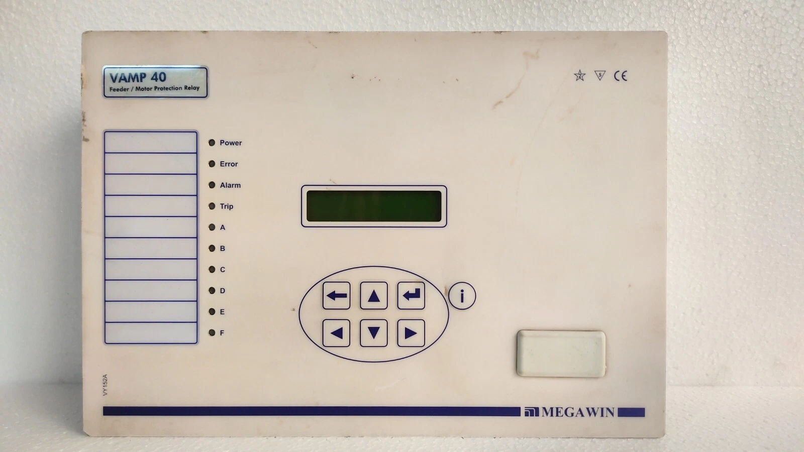 Vamp 40 Megawin VAMP 40 / VAMP40 MW40-010177 Feeder / Motor Protection Relay