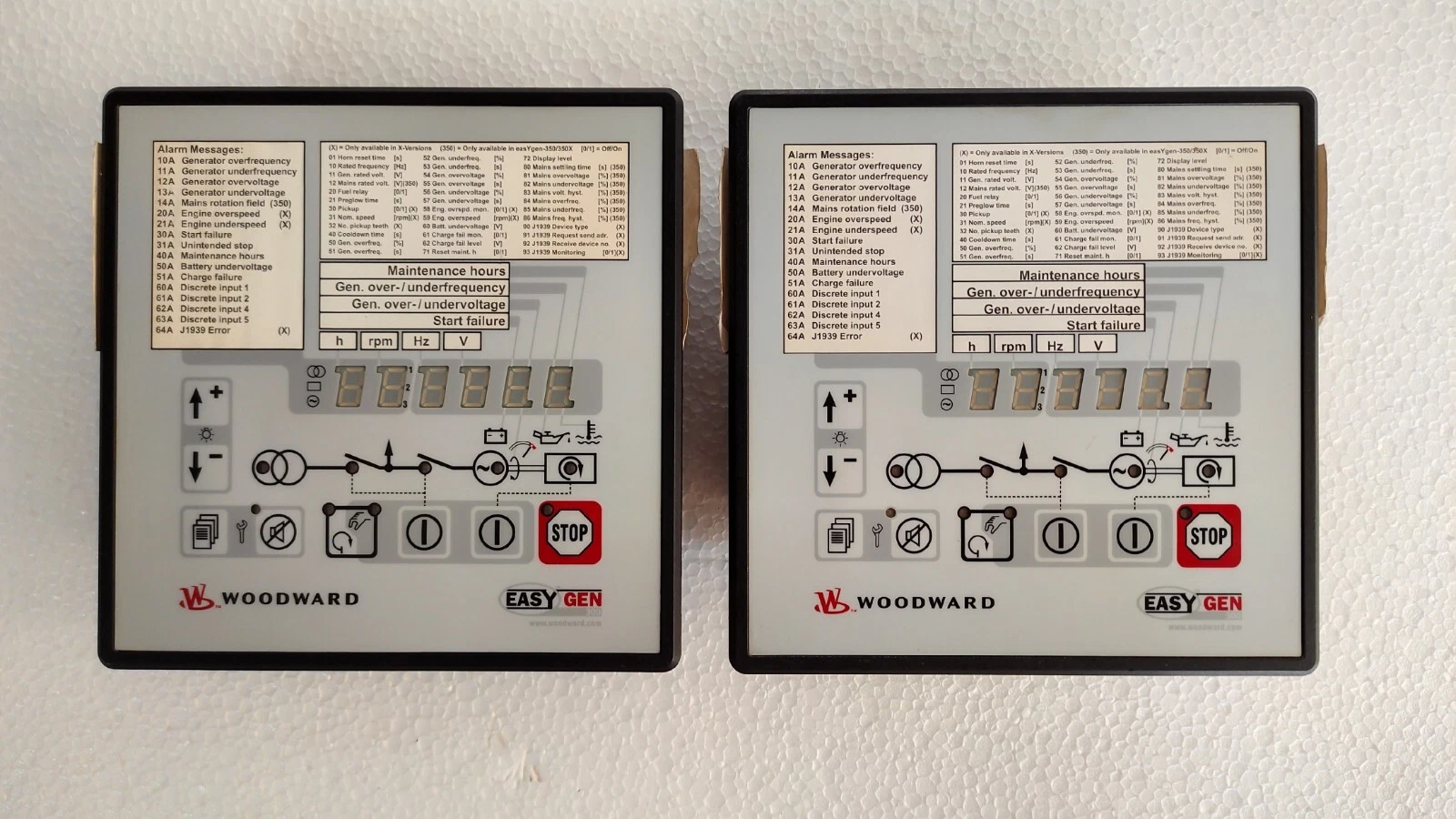 Woodward Easygen-350-50b / EASYGEN-350-50B/X Controller Part No. 8440-1801 Rev C